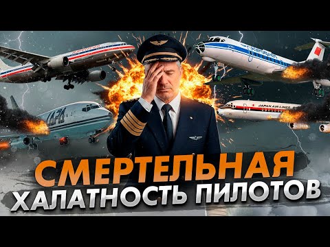 Видео: Пять крупнейших авиакатастроф из за халатности пилотов