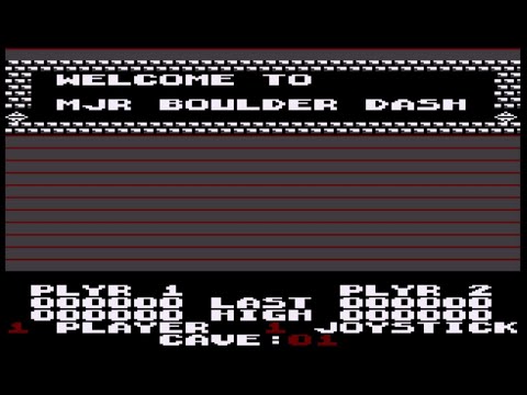 Видео: ❤Новейшая жесть в "MJR Boulder Dash"❤Atari 8-bit. FULL PLAY, 50 fps. Проходим все уровни! 2002.