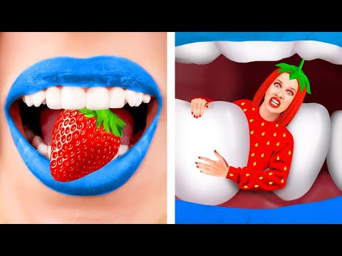 Видео: Если бы еда была человеком Челлендж #1 с BooBoom Challenge