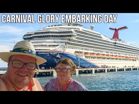 Видео: Полное прохождение дня отправления Carnival Glory / Экскурсия по комнатам / Впечатления от первог...
