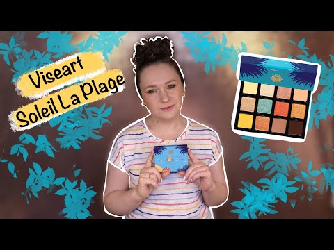 Видео: Viseart Soleil La Plage + 4 макияжа и база под тени для век от Rude Cismetics.