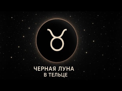 Видео: Лилит в Тельце  / Черная Луна в Тельце