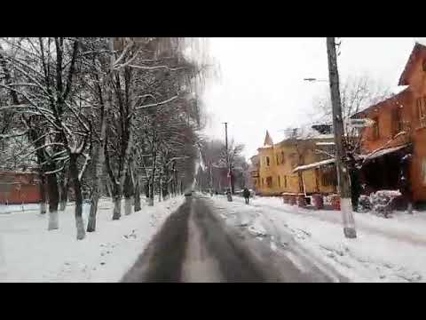 Видео: Город Ватутино (Черкасская обл.) зимой