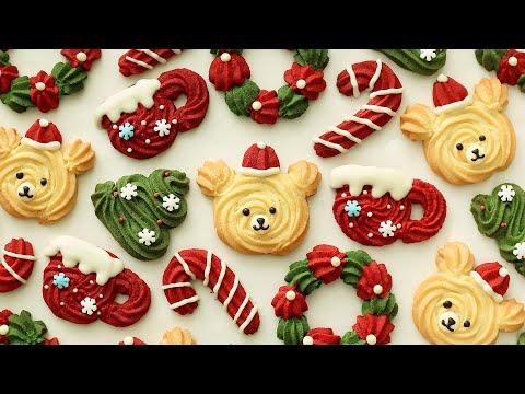 Видео: 🎄🎅 Какой милый Санта-Мишка и лучший рецепт рождественского печенья 🎄