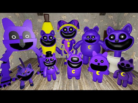 Видео: ВСЕ ВИДЫ КЭТНЭП ПОППИ ПЛЕЙТАЙМ ЧАСТЬ 3 - Poppy Playtime Chapter 3 Catnap in Garry's Mod !