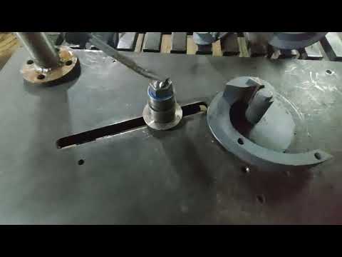 Видео: Станок для холодной ковки с ЧПУ