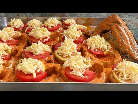 Видео: Թառափ(Ստեռլեդ) ձուկը ջեռոցում/Շքեղ հյուրասիրություն / Стерлядь в соусе