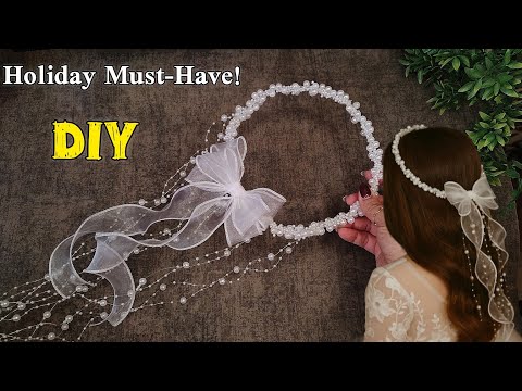 Видео: Это изменило мой доход! «Все покупают это» — я делаю этот вирусный жемчужный ободок за 15 минут.