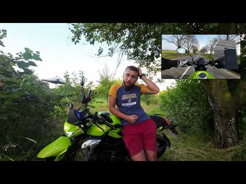 Видео: Lifan SR220 4V 3300км. Перша аварія