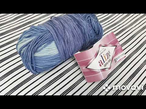 Видео: Отзыв о пряже 4. Alize COTTON GOLD+ готовые работы