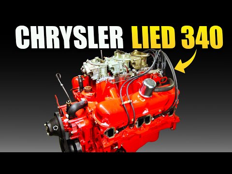 Видео: Шокирующая правда о двигателе Chrysler 340 V8 — небольшой размер, большая мощность!