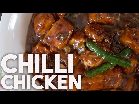 Видео: Курица чили | Китайское блюдо хакка | Kravings