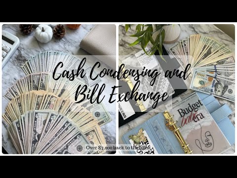 Видео: Конденсация наличных + обмен векселей | Более 7000 долларов обратно в банк!