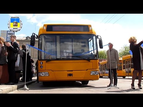 Видео: Черкасский троллейбус- Офіційна передача тролейбусів БКМ 321 22.04.2016