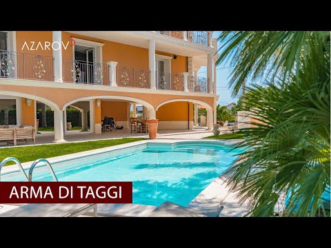 Видео: 🦋 Люкс Вилла 1000 м2 в Арма-ди-Таджа | For sale villa Lux 1000 m2 in Arma di Taggia