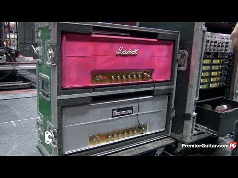 Видео: Усилители Билли Джо Армстронга Маршалла из Green Day с модулями Dookie и SE