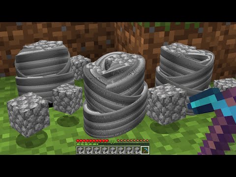 Видео: Добыча 100 000 000 булыжников для сбоя сервера