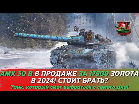 Видео: AMX 30 B - ТАНК, ПРОШЕДШИЙ ПУТЬ ИЗ ГРЯЗИ В КНЯЗИ! 2024 Tanks Blitz | ZAF