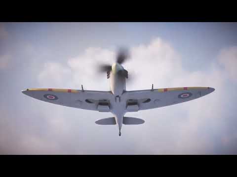 Видео: истребитель Spitfire