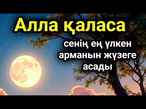 Видео: Алла тілегіңді естігенде, қуаныштың шегіне жетесің