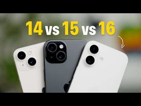 Видео: iPhone 14 vs 15 vs 16. Стоит ли переплачивать?