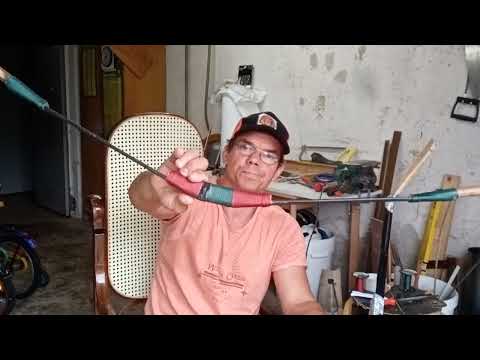 Видео: процесс изготовления лука из китайских стеклопластиковых ламелей.