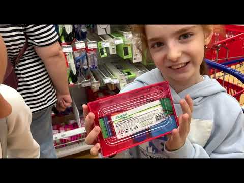 Видео: Back to school в Ашане