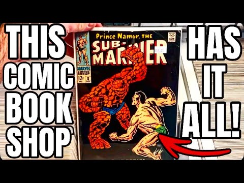 Видео: В ЭТОМ МАГАЗИНЕ КОМИКСОВ ЕСТЬ ВСЕ!