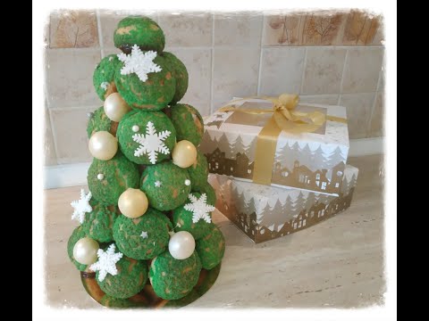 Видео: Новогодний торт "КРОКЕМБУШ" !