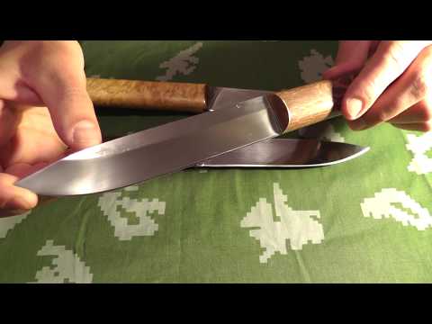 Видео: Карачаевские ножи Бычакъ