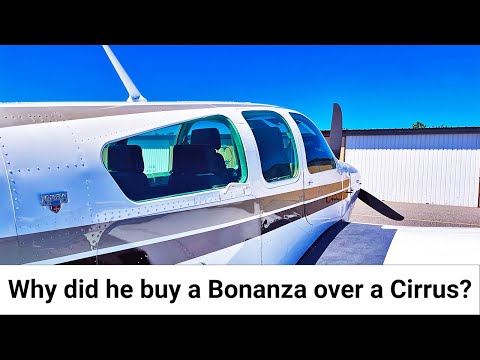 Видео: Почему он купил Beechcraft Bonanza, а не Cirrus SR22?
