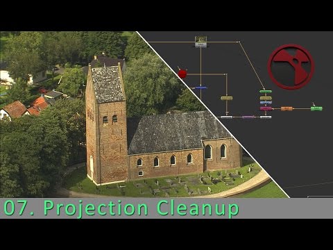 Видео: Nuke. Урок 07 - Projection Cleanup