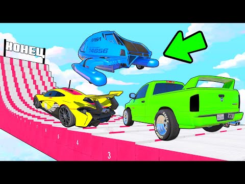 Видео: КАК ДАЛЕКО СМОЖЕТ РАНДОМНАЯ ТАЧКА ЗАБРАТЬСЯ ПО СТУПЕНЬКАМ ЛЕСТНИЦЫ? ЭКСПЕРИМЕНТЫ ГТА 5!