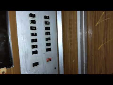 Видео: Башня Вулыха в Саратове!🏢 | Лифт КМЗ ~1980 г.в., V=1 м/с, г/п 320 кг