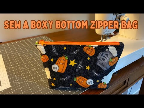 Видео: Как сшить сумку-молнию с коробчатым дном