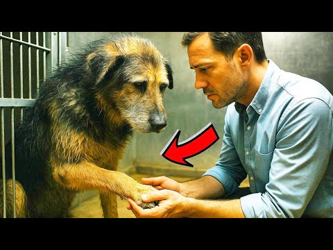 Видео: Мужчина усыновил самую старую собаку из приюта… То, что произошло потом, довело его до слёз!