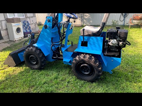 Видео: Минипогрузчик # mini loader #