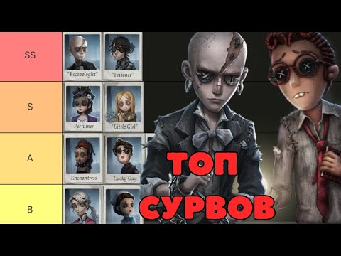Видео: Identity V Неожиданный Топ Выживших на Нашем Сервере | За Кого  Играют чаще всего?