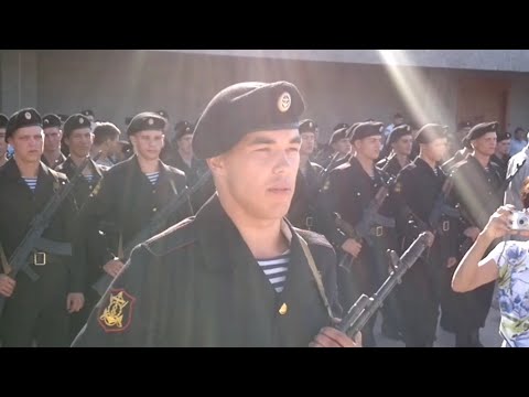 Видео: Присяга. Морские пехотинцы. 810-я отдельная гвардейская бригада. Севастополь 20 июля 2013