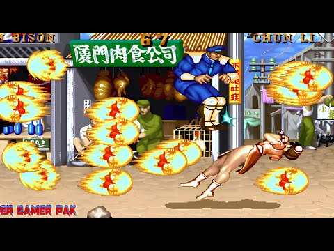 Видео: Street Fighter 2: Удивительные бои M bison в Thunder Magic Edition 60ᶠᵖˢ HDR