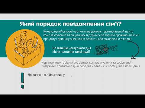 Видео: Зникнення безвісти військових під час бойових дій: що потрібно знати родичам?