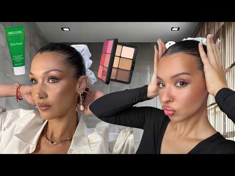 Видео: Я попробовала полный макияж Беллы Хадид... Результаты меня потрясли