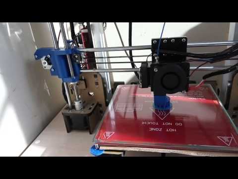 Видео: Идеальная печать после небольших переделок на 3d ptinter hesine prusa i 3