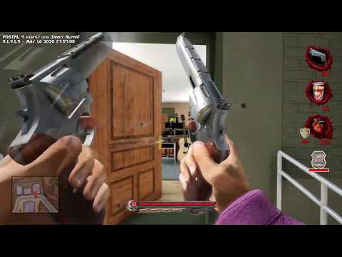 Видео: Postal 4: No Regerts Очередной патч, мелкие фиксы, переделка револьвера, здоровье голубей 0_о