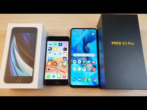 Видео: IPHONE SE (2020) VS POCO X3 PRO - ЧТО ВЫБЕРЕШЬ ТЫ? ПОЛНОЕ СРАВНЕНИЕ!