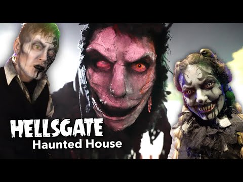 Видео: HellsGate Haunted House - HALLOWEEN Haunt ПОЛНОЕ прохождение и закулисье (Чикаго, Иллинойс) 4K