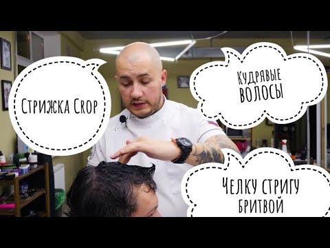 Видео: Стрижка Crop кудрявые волосы