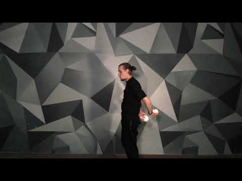 Видео: Пои видео урок / восьмёрки  / 06 / 3-битная восьмёрка БТБ