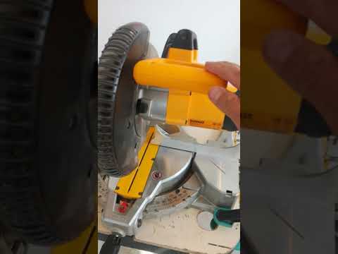 Видео: Небольшая модернизация торцовки Dewalt 713.