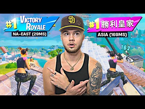 Видео: Я выиграл рейтинговую игру с перезагрузкой во всех регионах Fortnite...